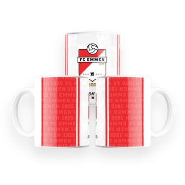 FC Emmen Mok - Jubileumlogo