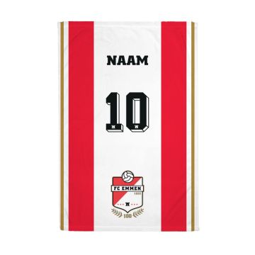 FC Emmen Fleecedeken Thuis - Zelf Ontwerpen