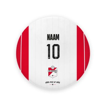FC Emmen Bedmat Thuis - Zelf Ontwerpen