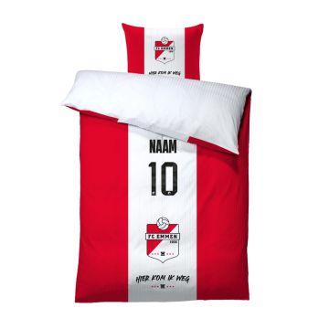FC Emmen Dekbekovertrek Thuis - Zelf Ontwerpen