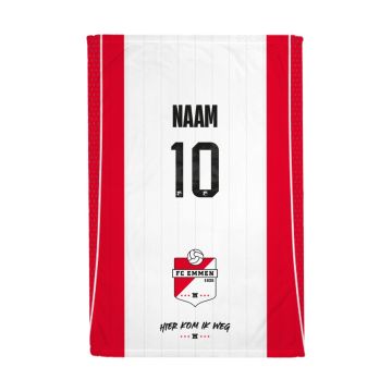 FC Emmen Fleecedeken Thuis - Zelf Ontwerpen