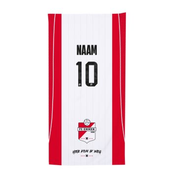 FC Emmen Handdoek Thuis - Zelf Ontwerpen