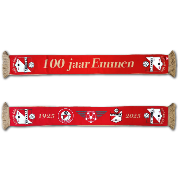 FC Emmen Sjaal - Jubileum Rood