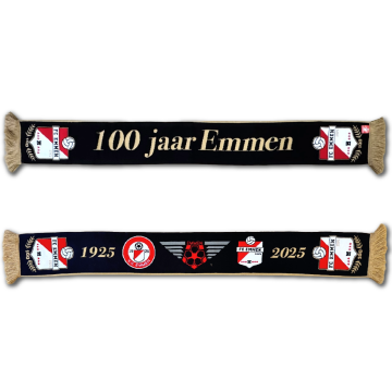 FC Emmen Sjaal - Jubileum Zwart