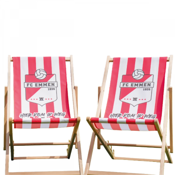 FC Emmen Strandstoel
